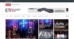 Desktop Screenshot of e-techasia.com